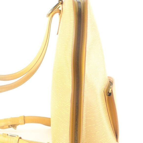 Louis Vuitton Yellow Epi Leather Gobelin Medium Backpack 6LV117K main image 4